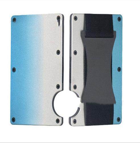 Carbon Fiber Wallet - RFID Blocking Metal Card Holder SmartPursue™