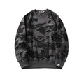 BATHING APE MEN SWEATSHIRT LAYERED CAMO CREWNECK MENS Banlieue91