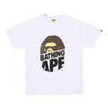 Bathing Ape White T-Shirt without Collar Banlieue91