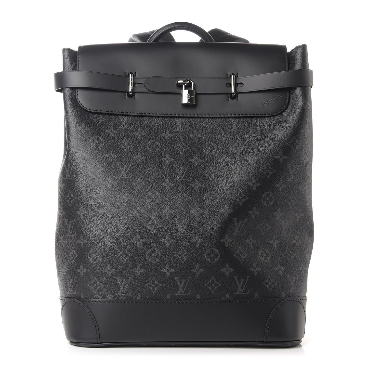 Louis Vuitton Monogram Eclipse Steamer Backpack Banlieue91
