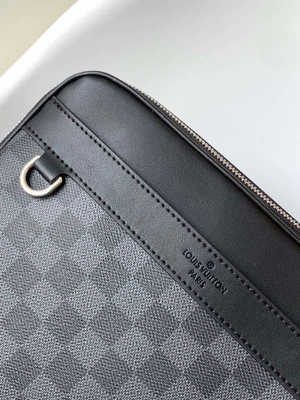 Louis Vuitton Trocadero NM Messenger Damier Graphite PM Banlieue91