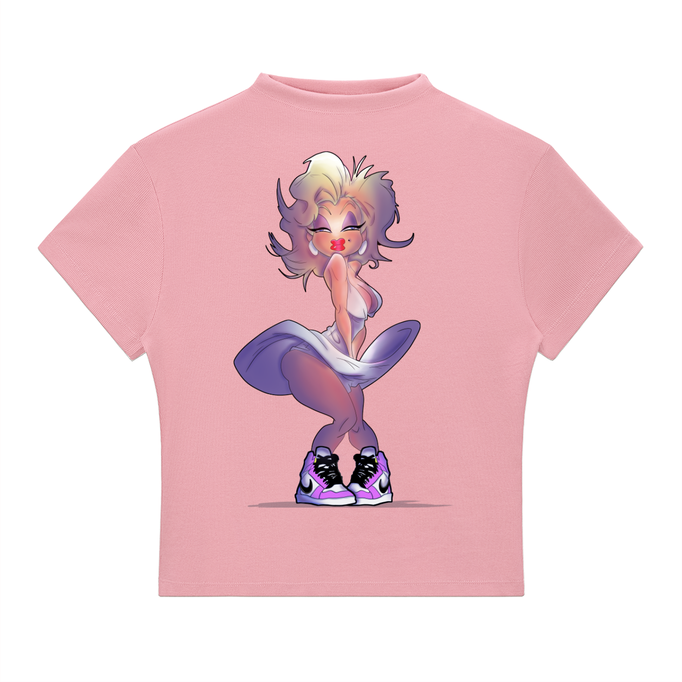 Essential Slim Fit Mock Neck T-Shirt