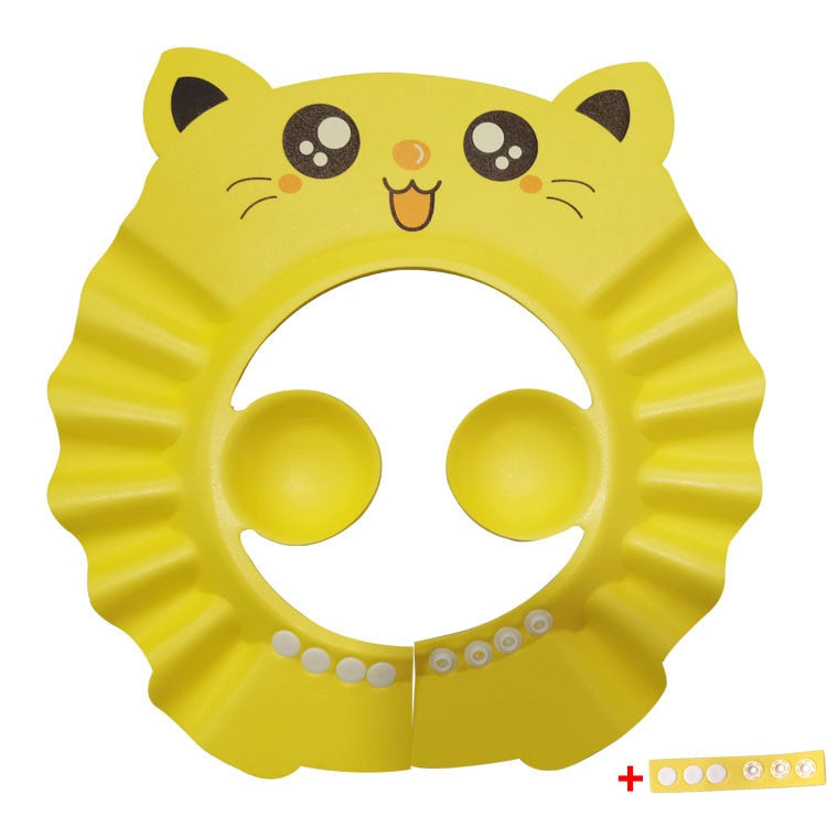 Baby Shower Cap Adjustable Hair Wash Hat for Newborn Infant Ear Protection Safe Children Kids Shampoo Shield Bath Head Cover V.I.P Digital Presence