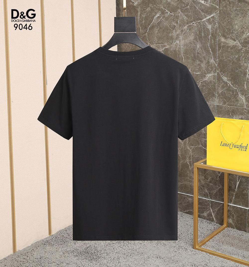 Dolce & Gabbana T-Shirt Without Collar 'Black & White' Banlieue91