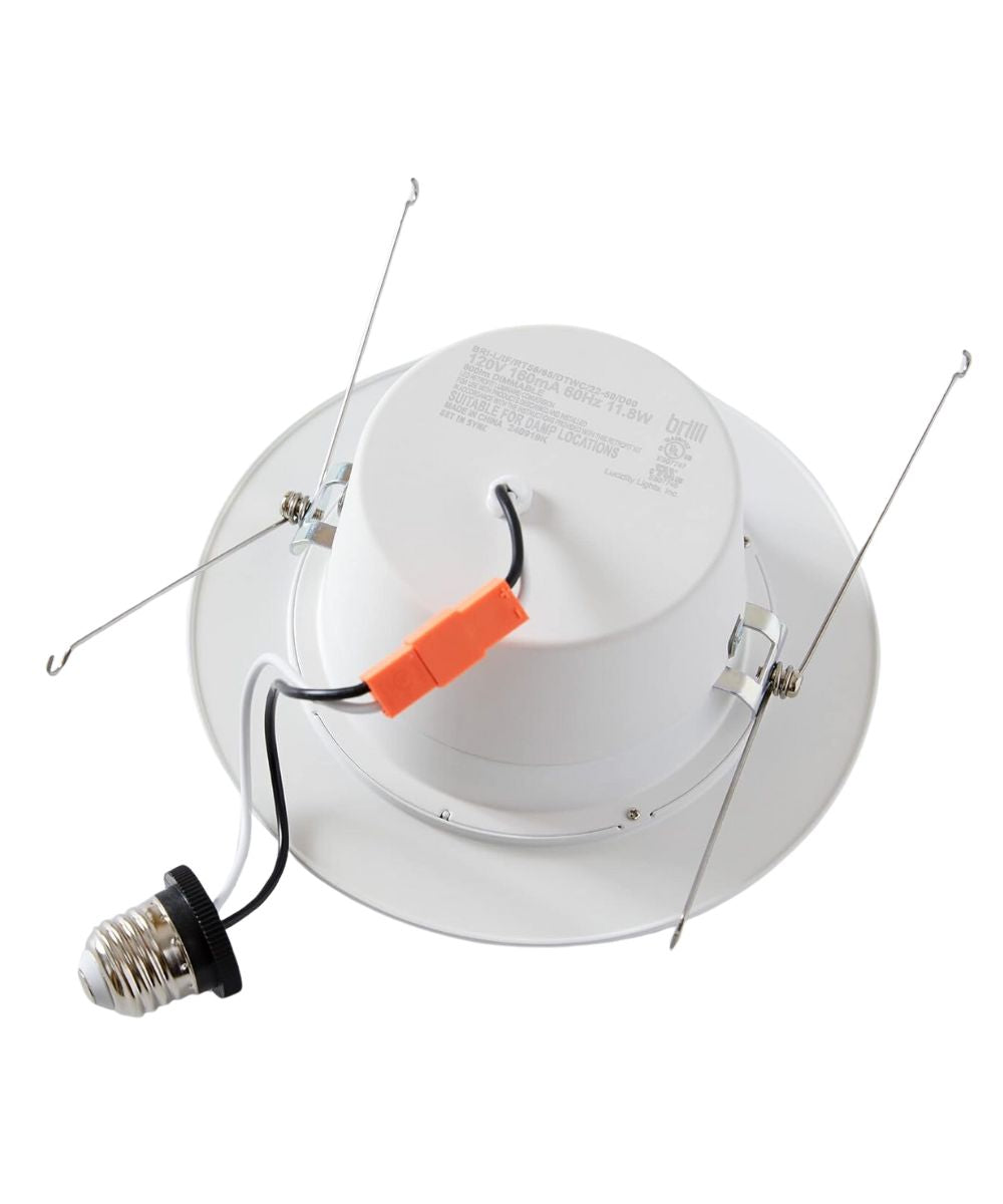 6 Pack - Brilli 5/6 inch LED Recessed Retrofit Downlight, Dimmable, Color Tunable LampsUSA