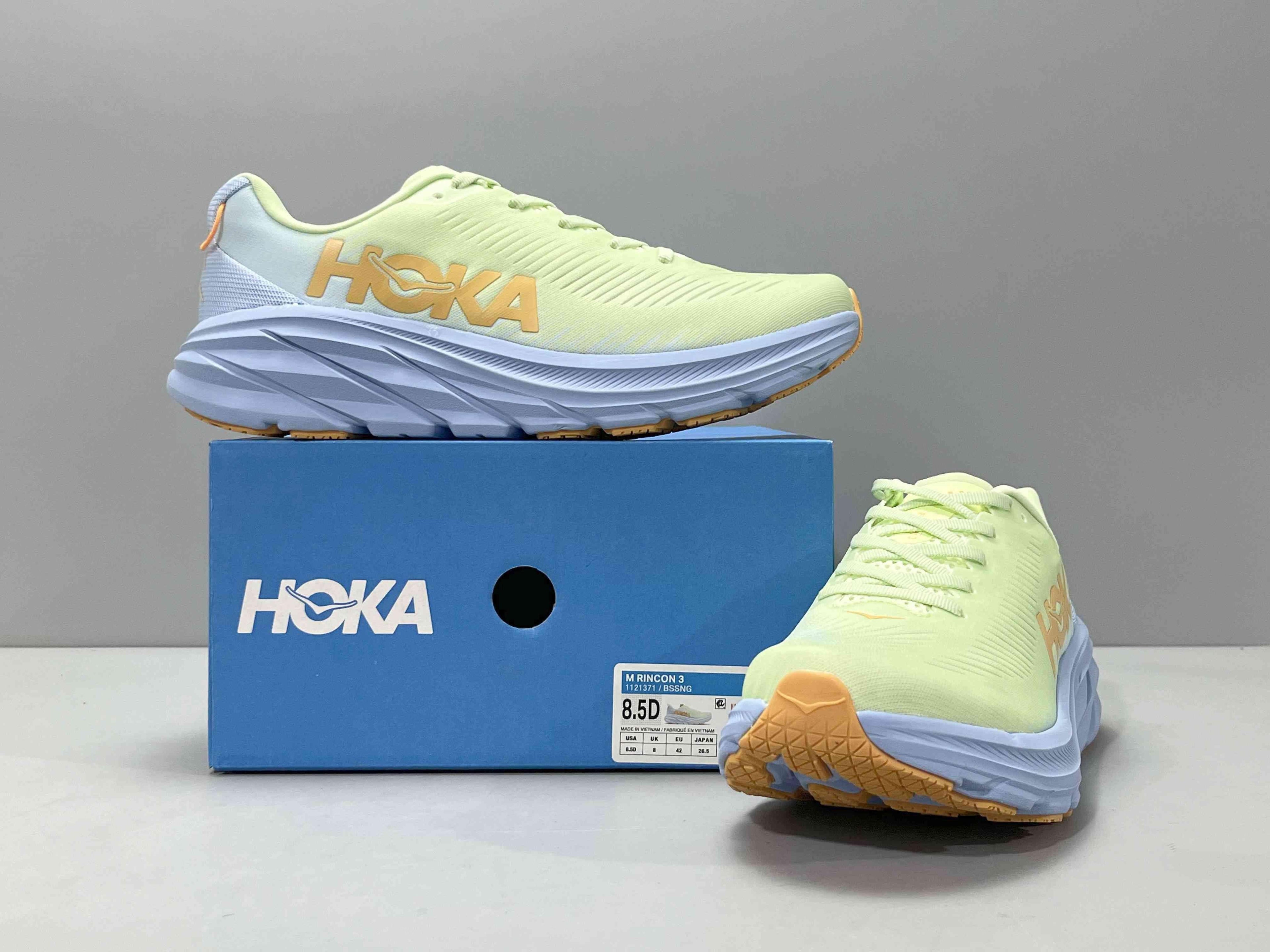 Hoka One One Clifton 8 'Butterfly Yellow Summer Song' Banlieue91