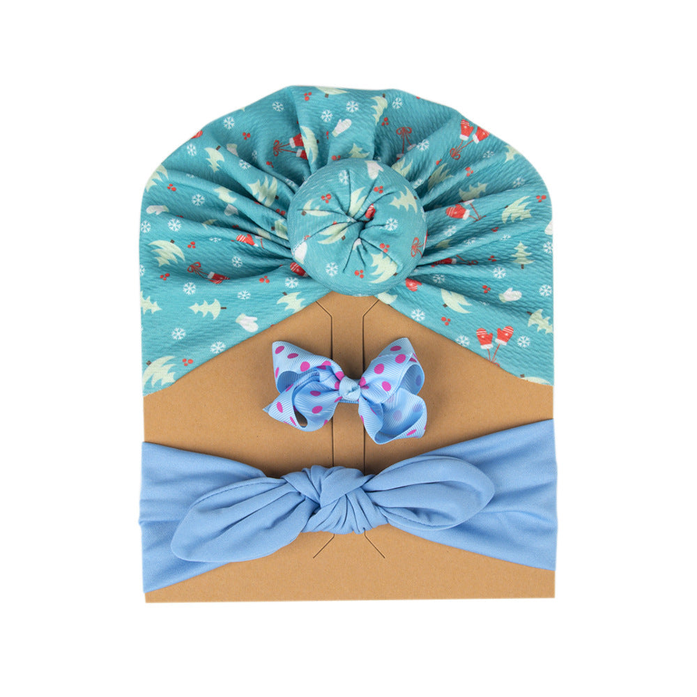Cross-border Christmas Children's Hat Paper Card Set FLIPSTYLEZLLC