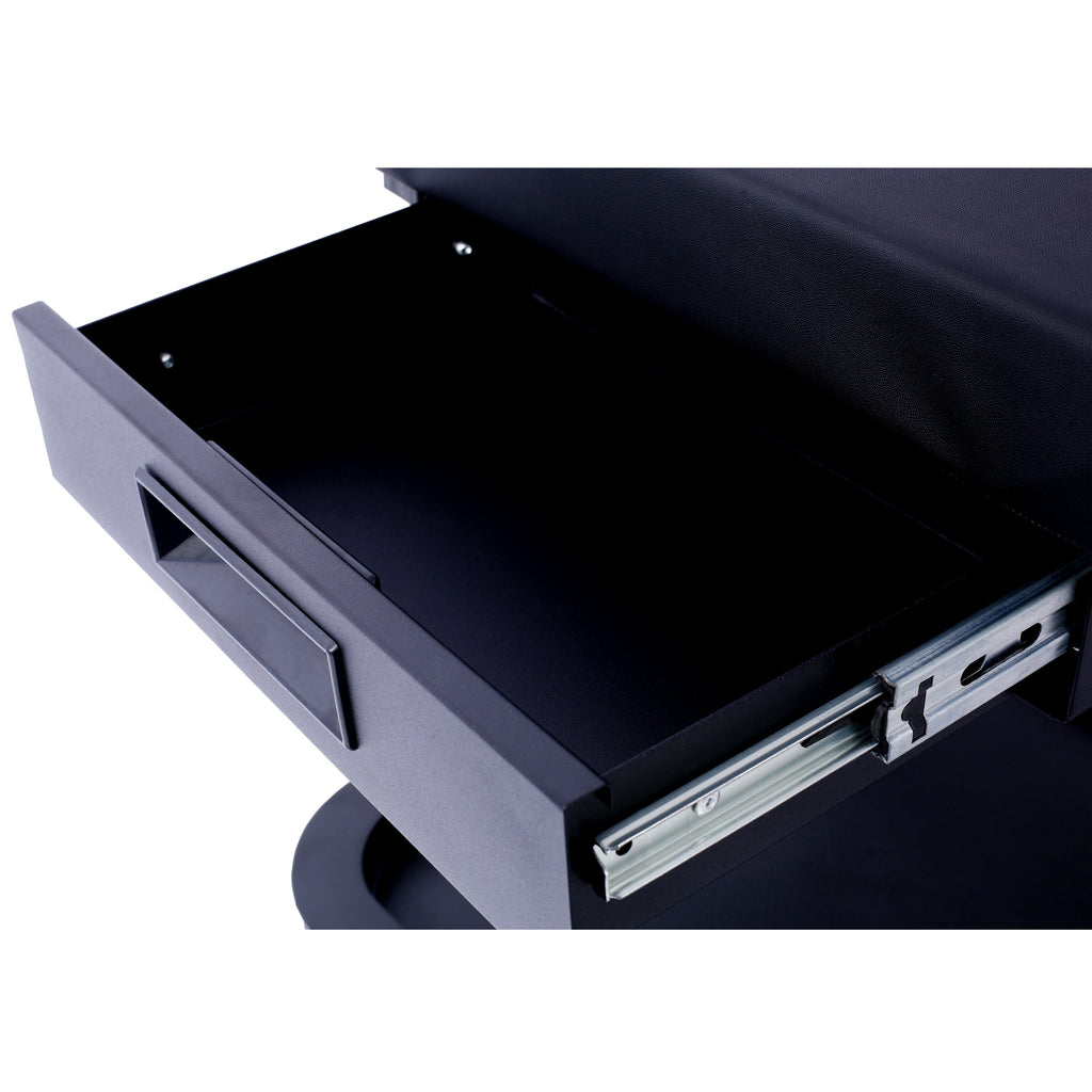 Ultimate Rolling Details and Multifunctional Car, 15'1/2 "x 8'3/4" x 18'1/2 "- Black