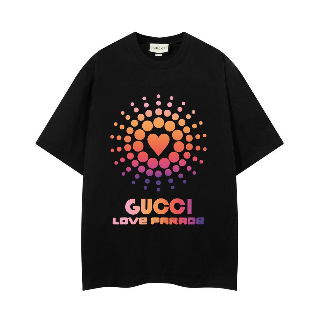 Gucci T-Shirt Without Collar 'Black-Orange' Banlieue91