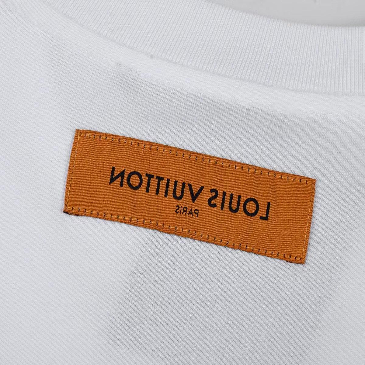 Louis Vuitton T-Shirt Without Collar 'White' Banlieue91