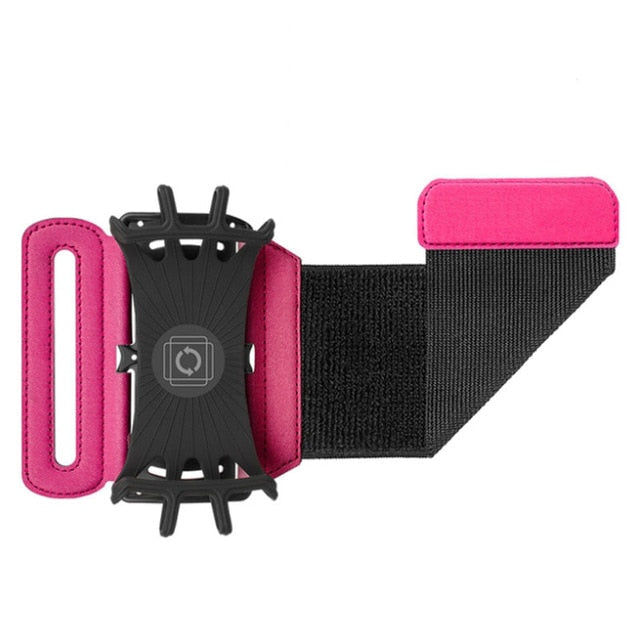 180 Degree Rotatable Running Wristband Phone Case Arm Band Sport Cycling Gym Wristlet Belt Armband Bag V.I.P Digital Presence