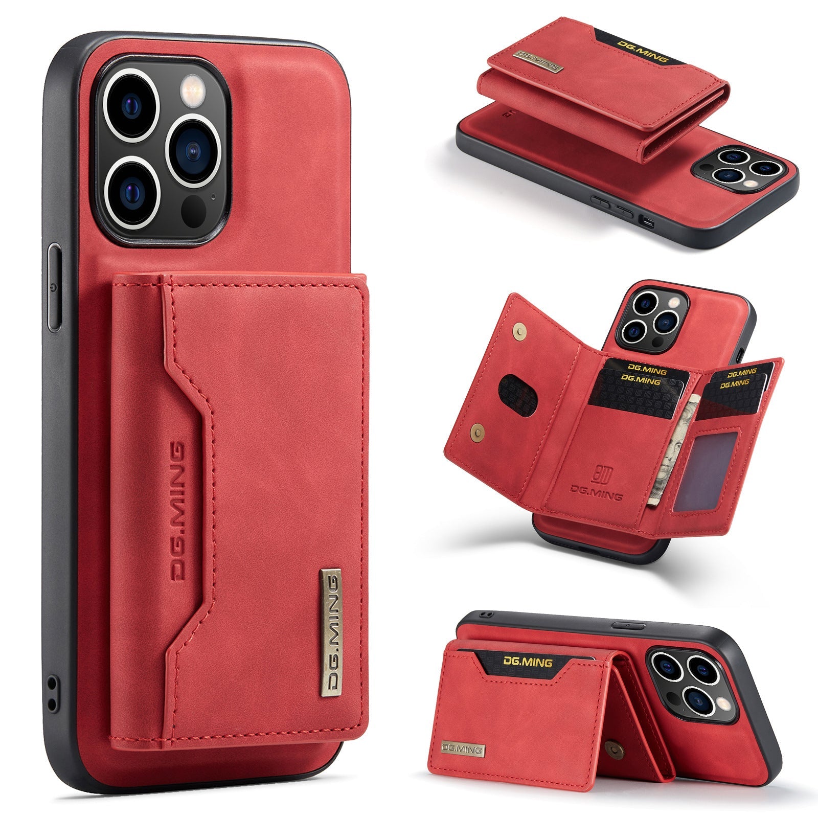 Applicable to iPhone14 Pro Max Split Card Case iP14 Plus Magnetic Card Case Protective Cover V.I.P Digital Presence