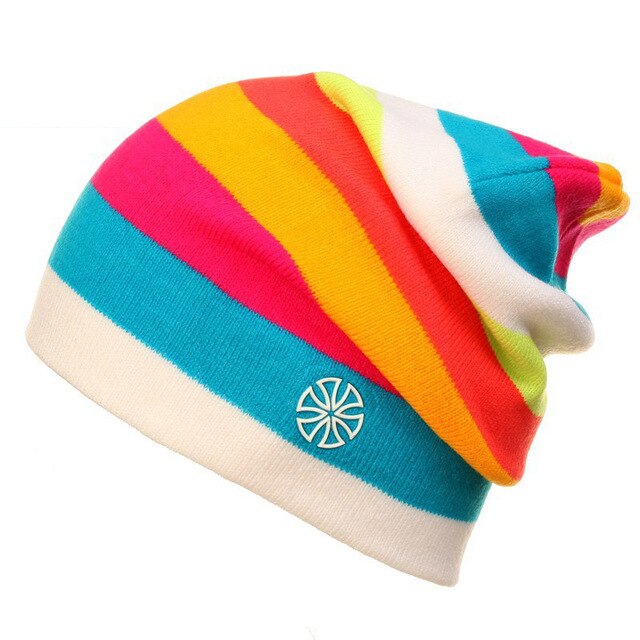 Outdoor Beanies Cap Casual Striped Knitted Hat Headwear Snowboarding Skiing Skating Cycling Apparel Accessories V.I.P Digital Presence