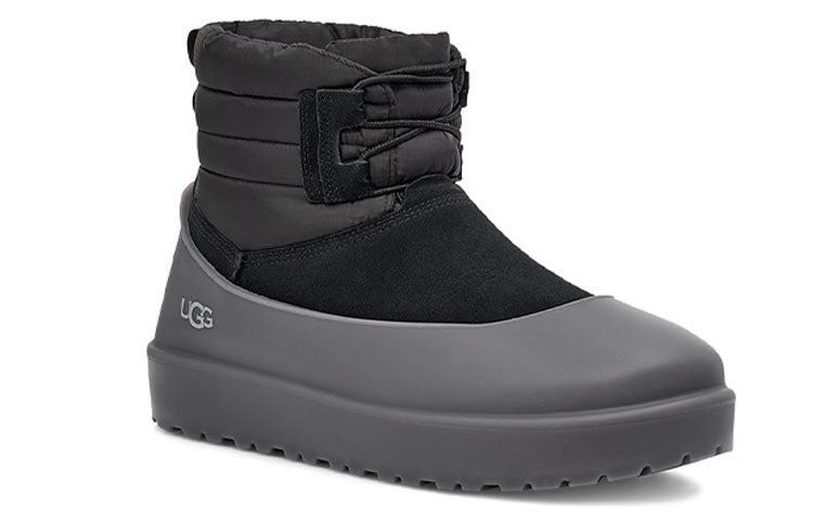 UGG Classic Mini Lace-Up Weather Boot 'Black'