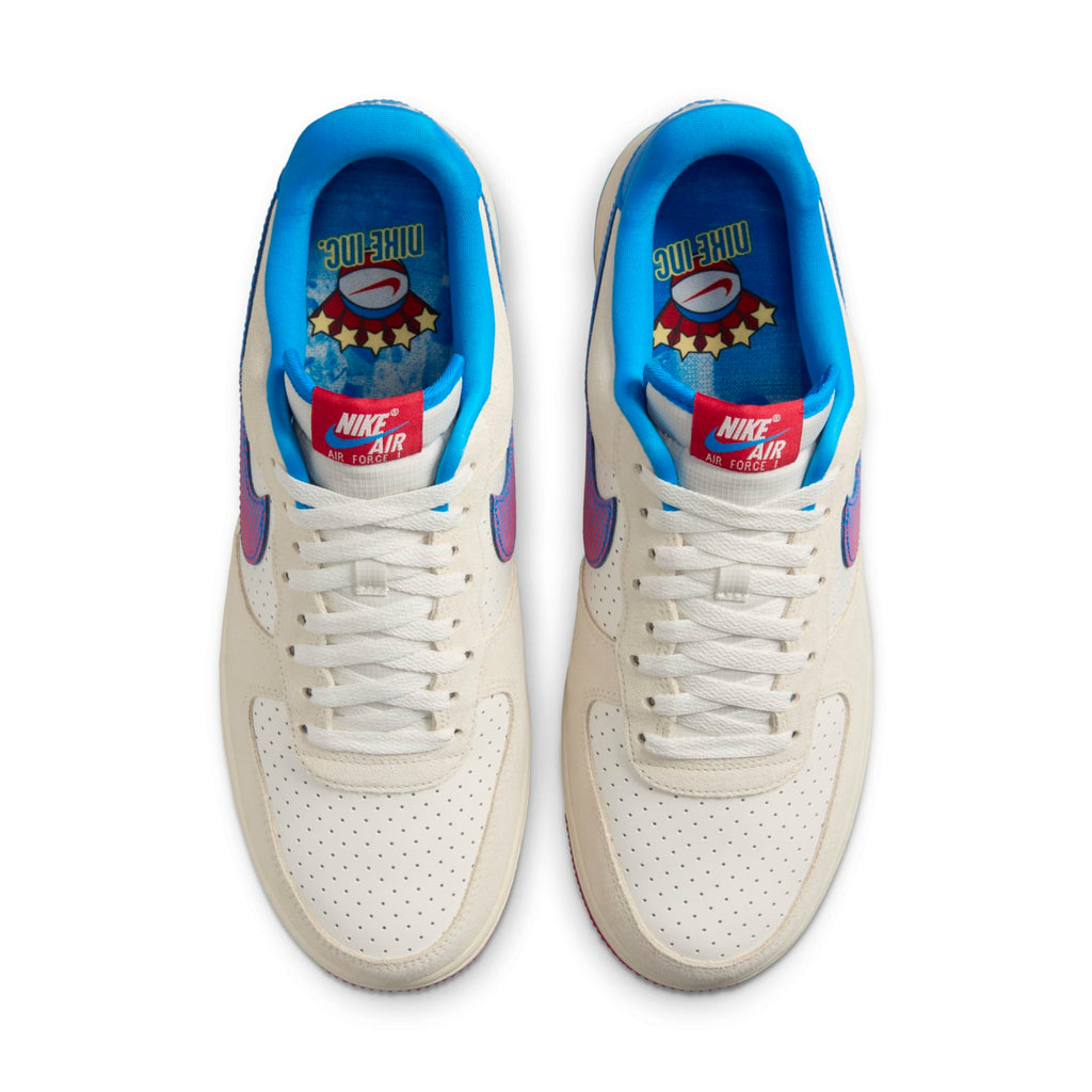 Air Force 1 '07 LV8 'Coconut Milk Red Photo Blue'