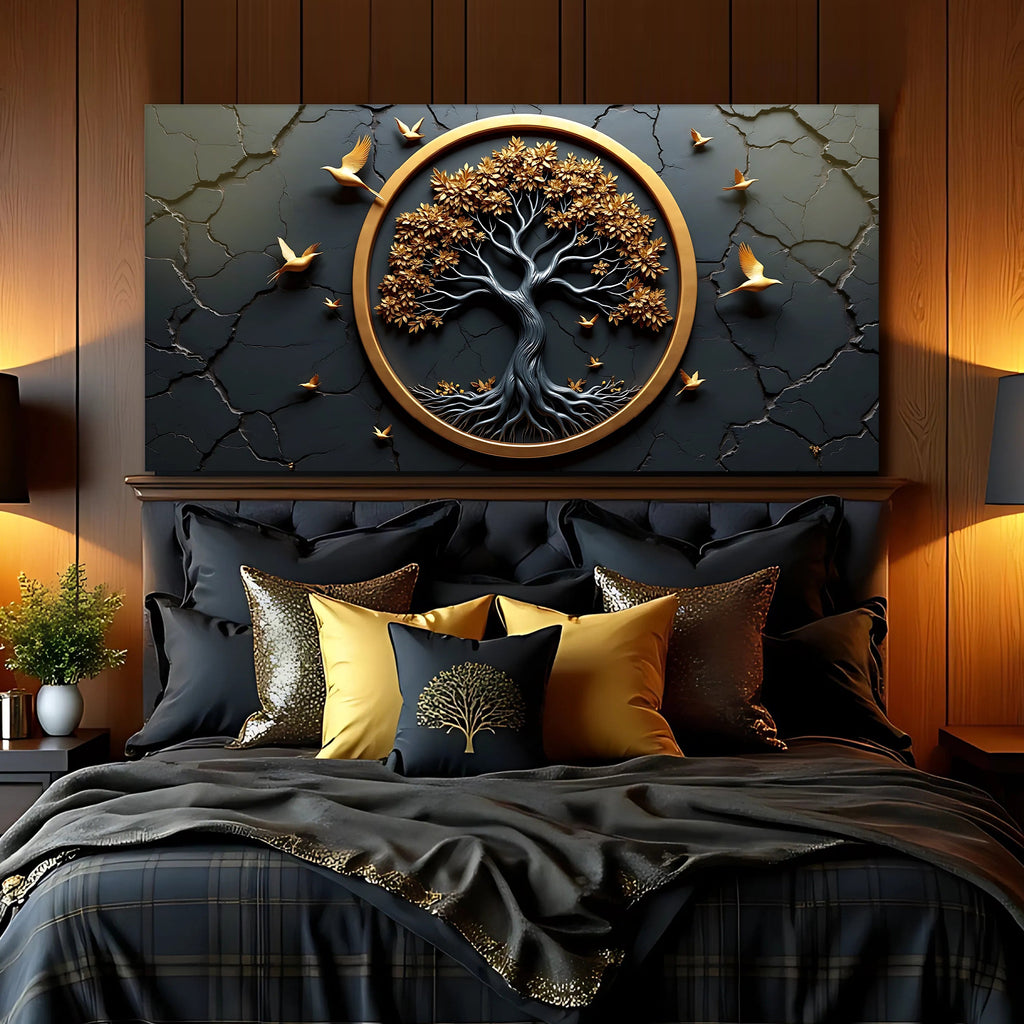 3D Celtic Tree of Life Wall Art IV Tailored Canvases