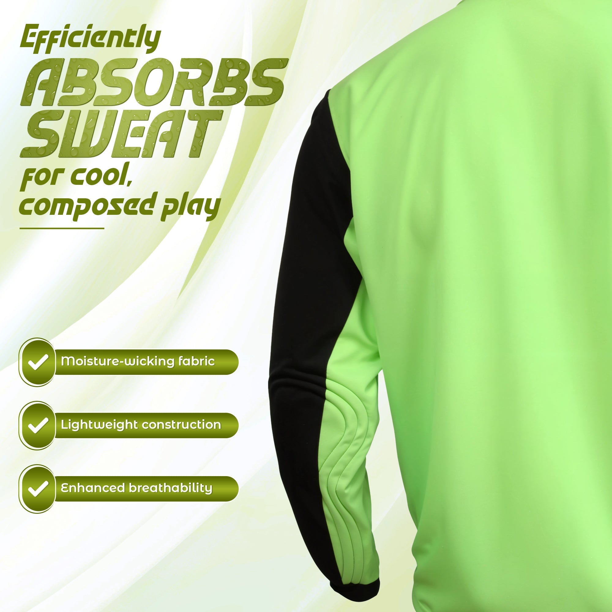 Vizari Vallejo Goalkeeper Jersey – Green/Black Vizari Sports