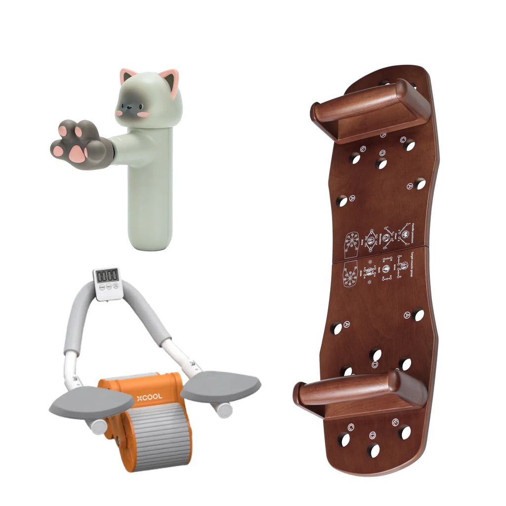 xCool Multifunction Portable Wooden Push-up Board Cool Gadget