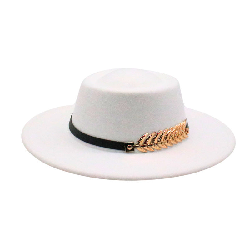 Autumn Winter Women Men  Vintage Fedora Women's Foldable Short Brim  Floppy Hat Gentleman Elegant Warm Hats Lady Party Luxury Caps Classic Summer Beach Sun Hat Stevvex