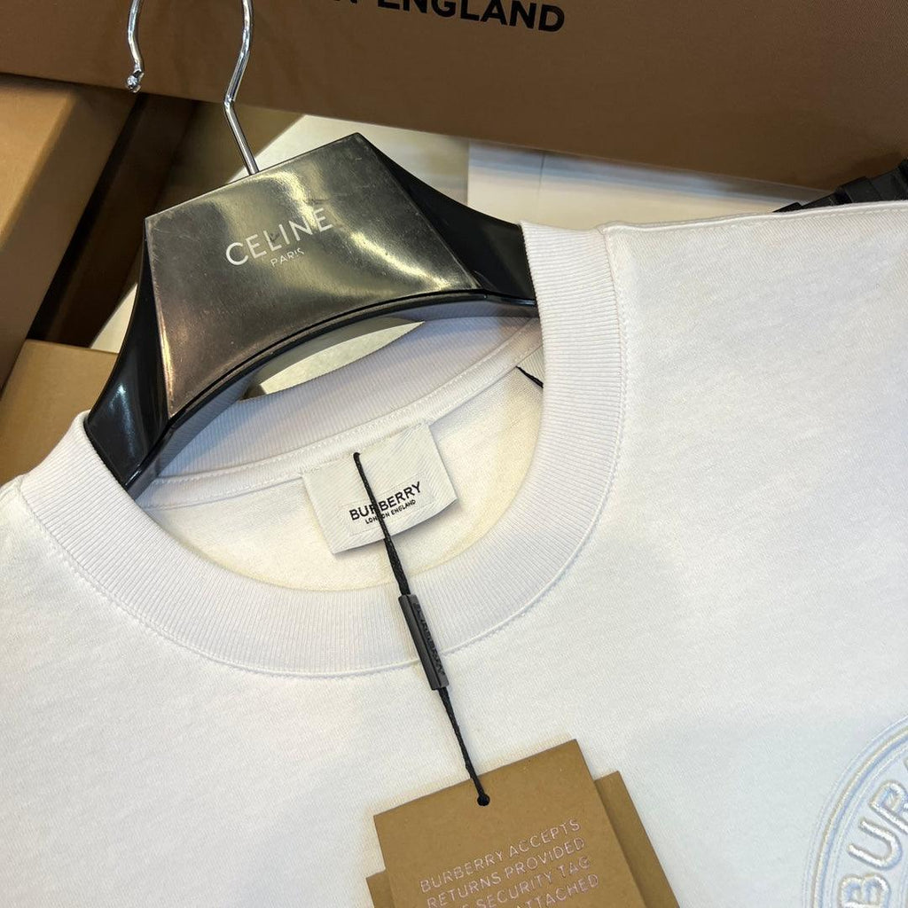 Burberry T-Shirt Without Collar 'White' Banlieue91
