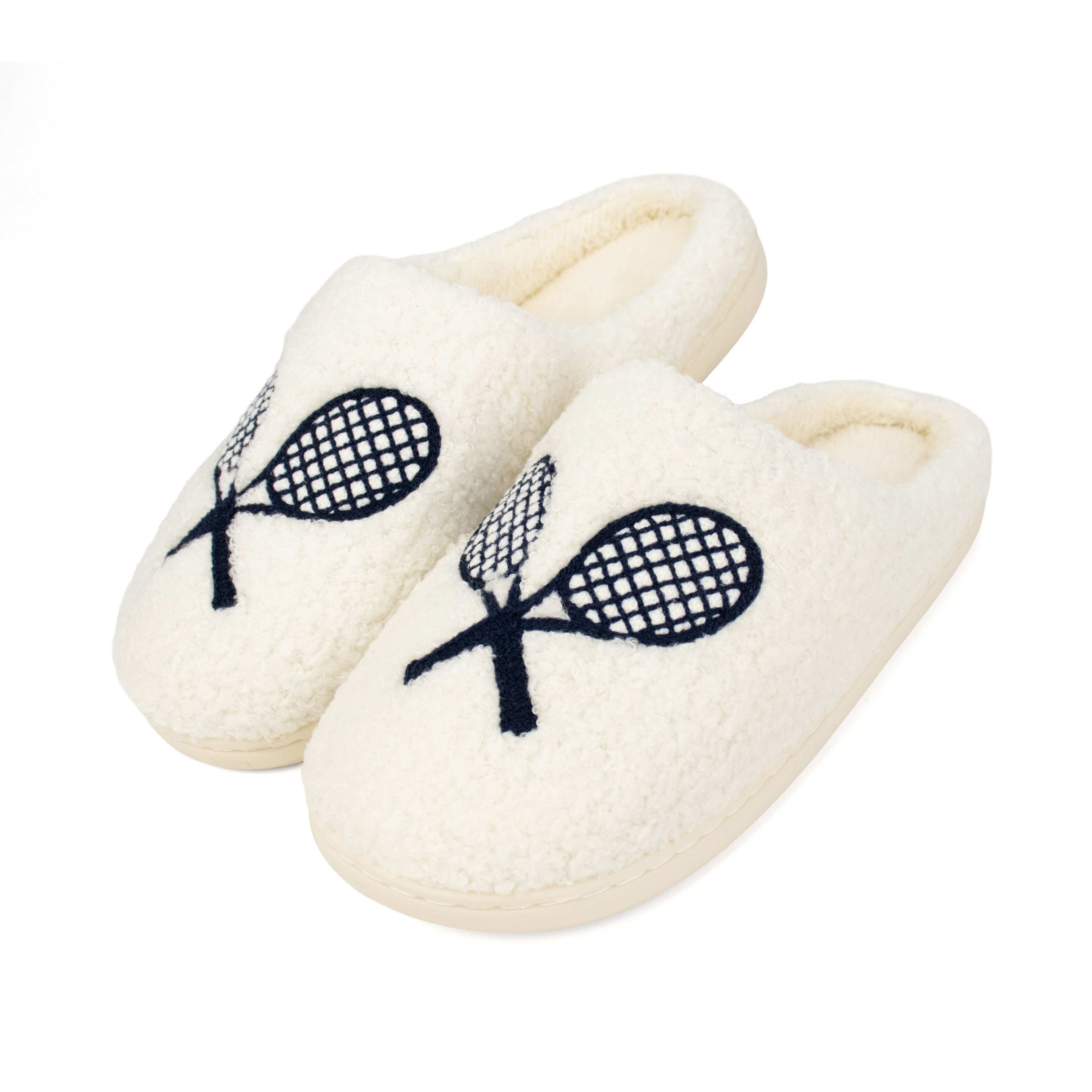 Tennis Slippers Queen of the Court