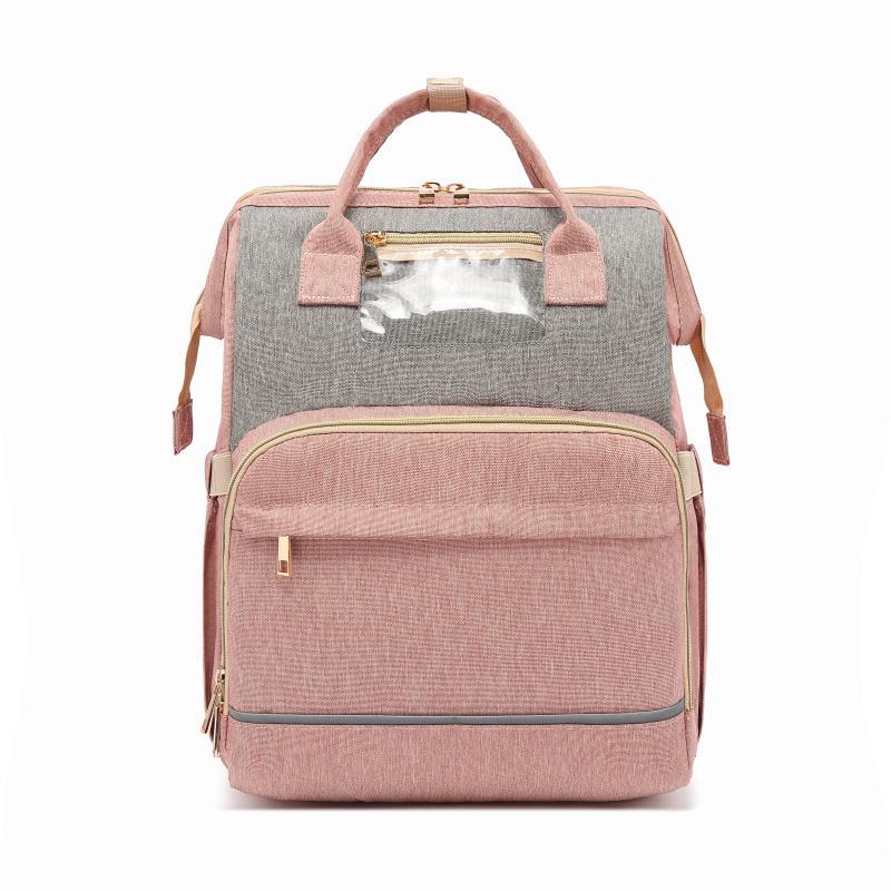 Large Capacity Mother and Baby Bag with Folding Crib Pi-Mart