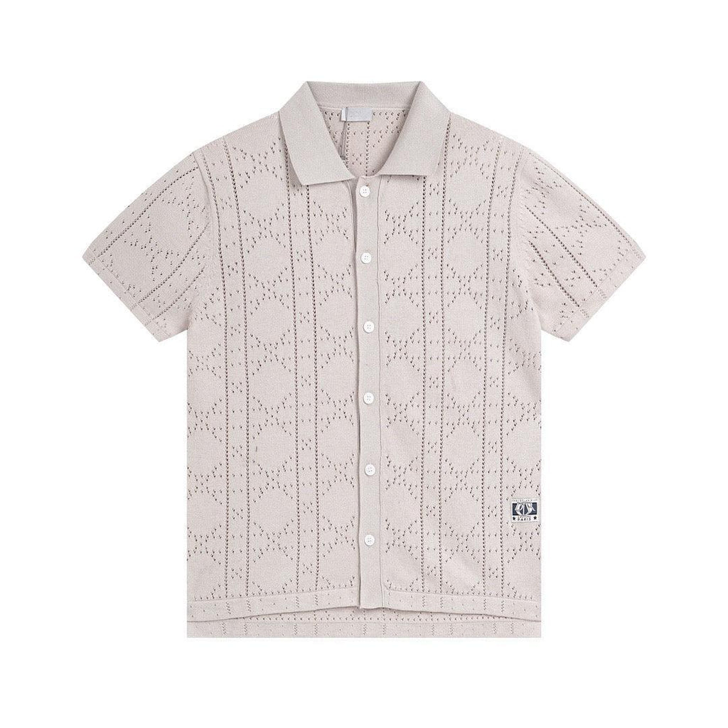 Dior Light Brown T-Shirt With Collar Banlieue91