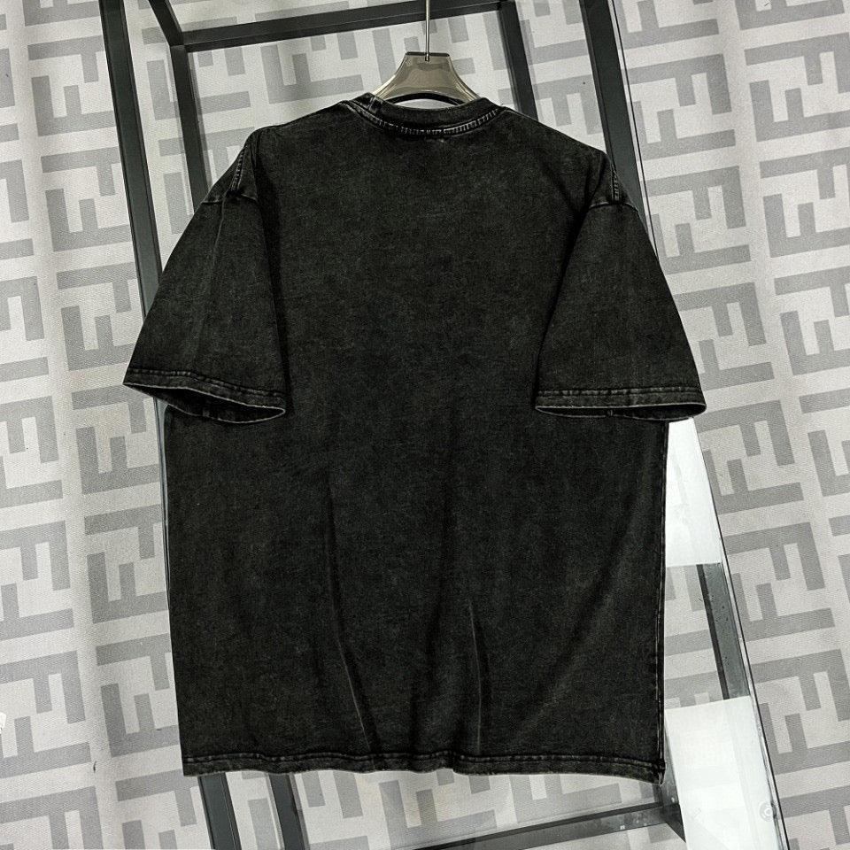 Gucci T-Shirt Without Collar 'Smoke Black' Banlieue91