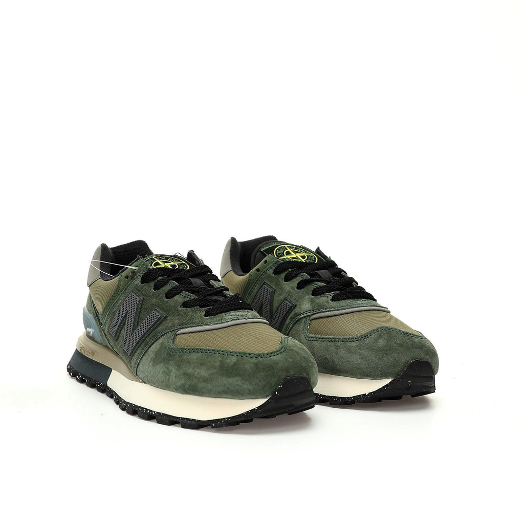 New Balance 574 Legacy Stone Island Dark Green Banlieue91