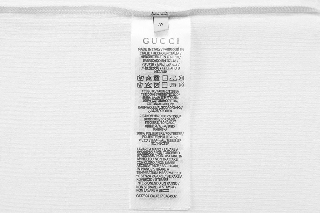 Gucci T-Shirt Without Collar 'White'