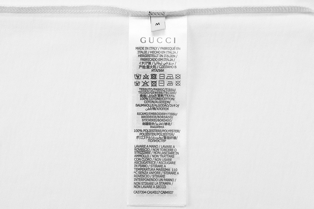 Gucci T-Shirt Without Collar 'White'