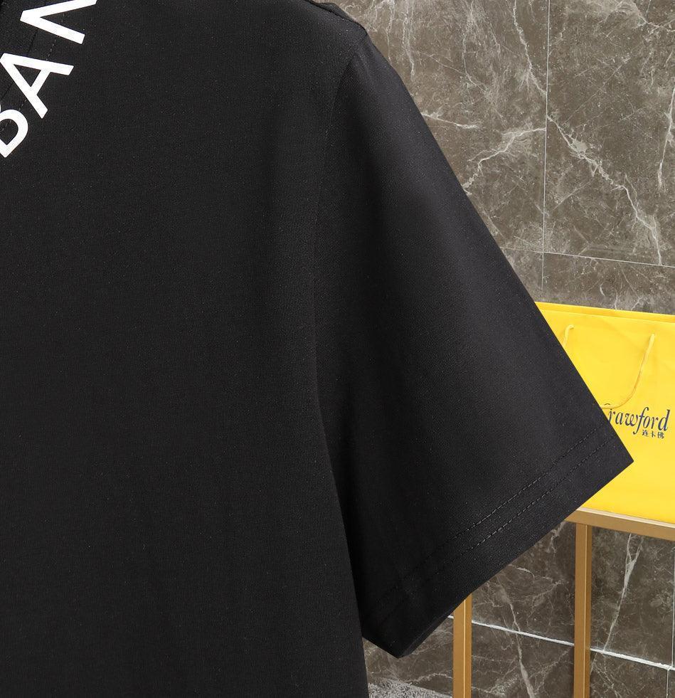 Dolce & Gabbana T-Shirt Without Collar 'Black & White' Banlieue91