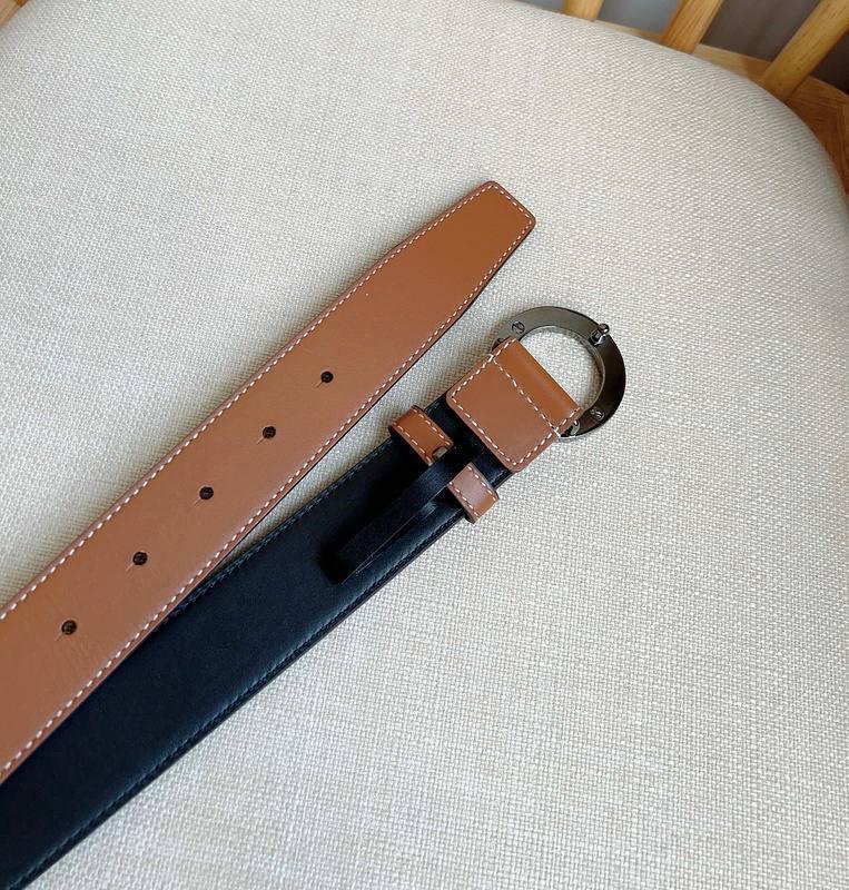Burberry Leather Vintage Belt 'Brown' Banlieue91