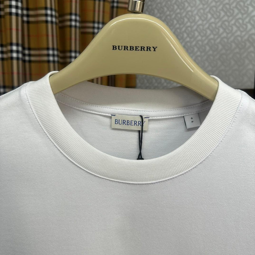 Burberry T-Shirt Without Collar 'White' Banlieue91