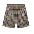 Burberry Men's Striped Cotton Knit Basketball Shorts 'Beige' Banlieue91