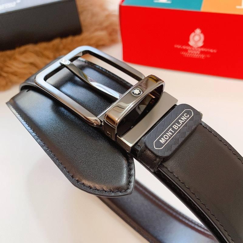 Mont Blanc Men's Belt 'Black' Banlieue91