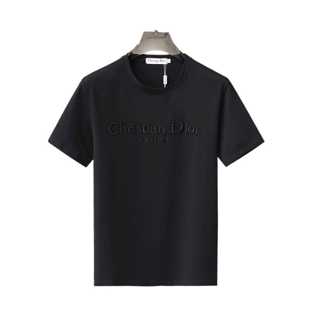 Dior T-Shirt Without Collar 'Black' Banlieue91