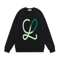 LOEWE L Intarsia Wool Sweater Blue/Green Banlieue91