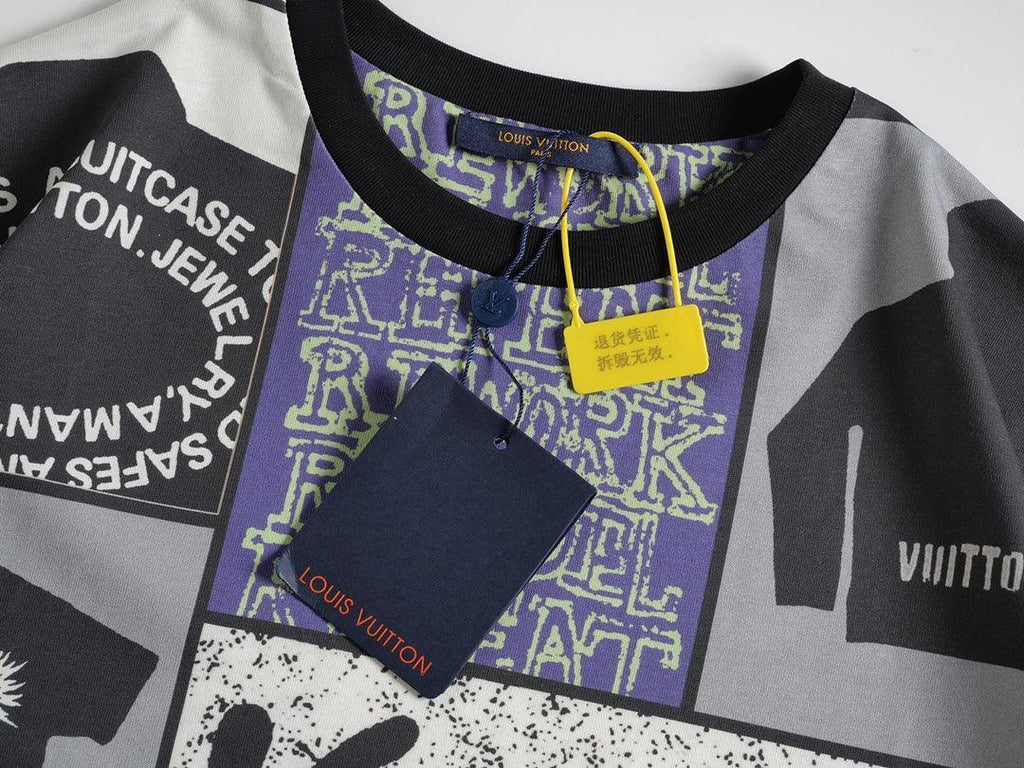 Louis Vuitton T-Shirt Without Collar Banlieue91