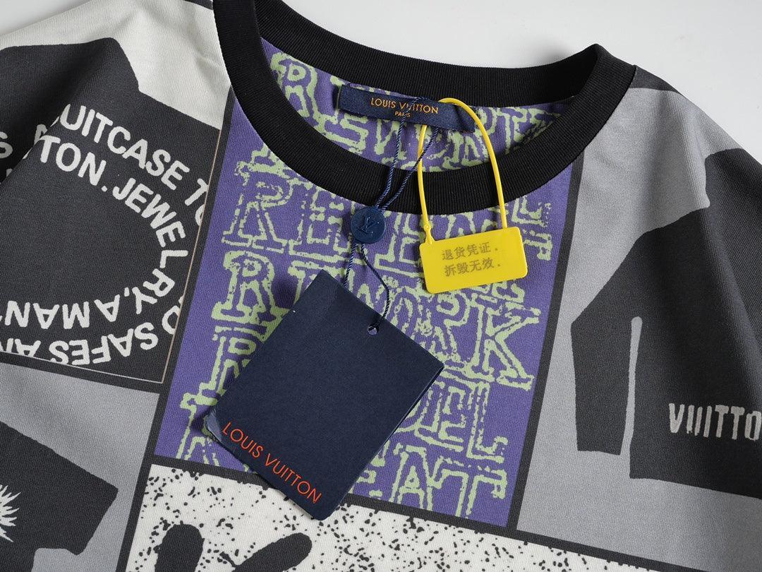 Louis Vuitton T-Shirt Without Collar Banlieue91