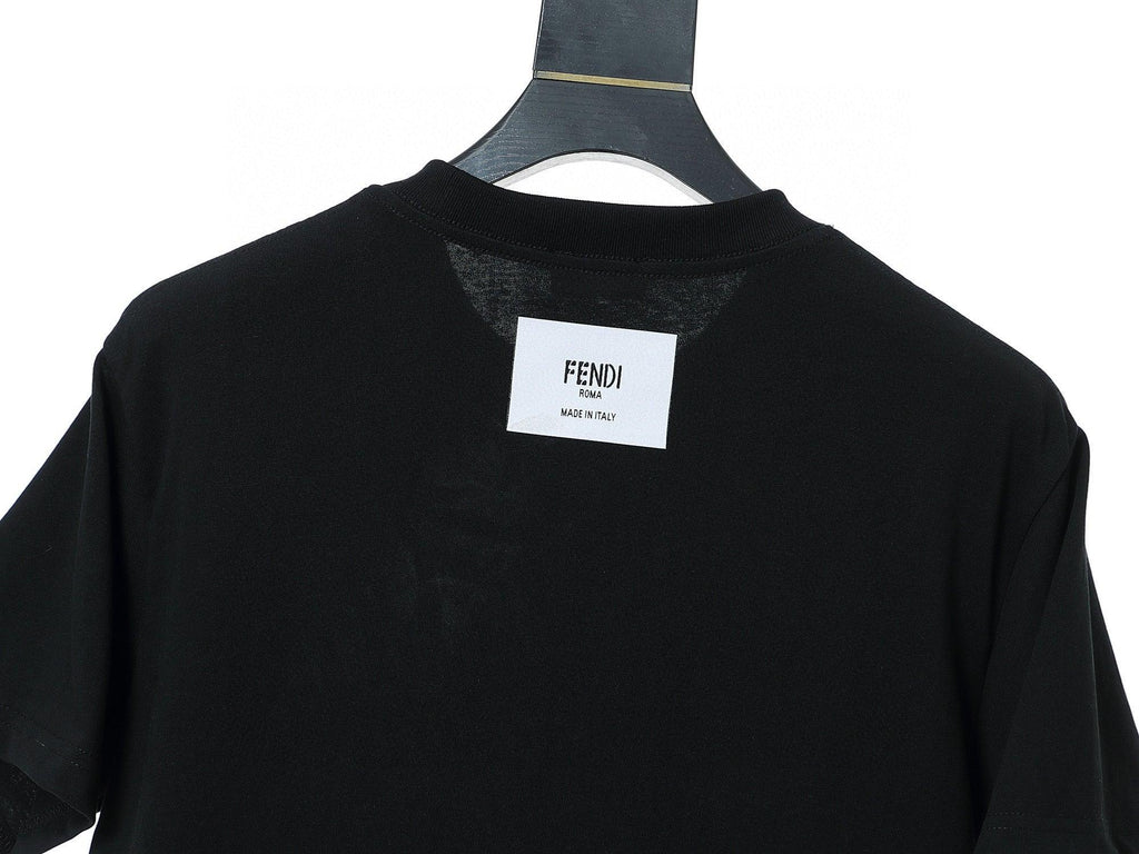 Fendi T-Shirt without Collar 'Black' Banlieue91