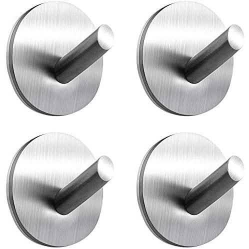 4-Pack: Heavy Duty Durable 304 Stainless Steel Wall Hangers DailySale