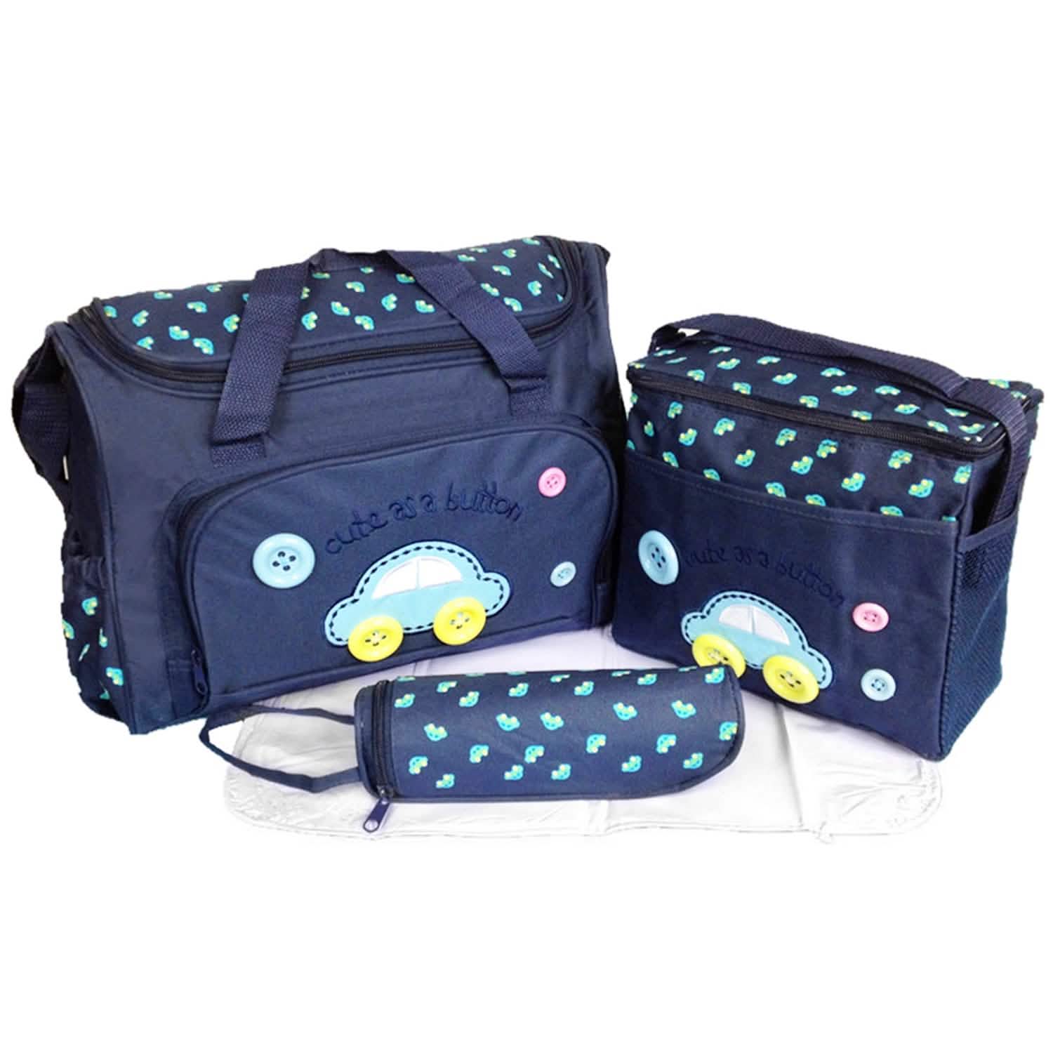 4-Piece: Baby Diaper Tote Bag Set DailySale