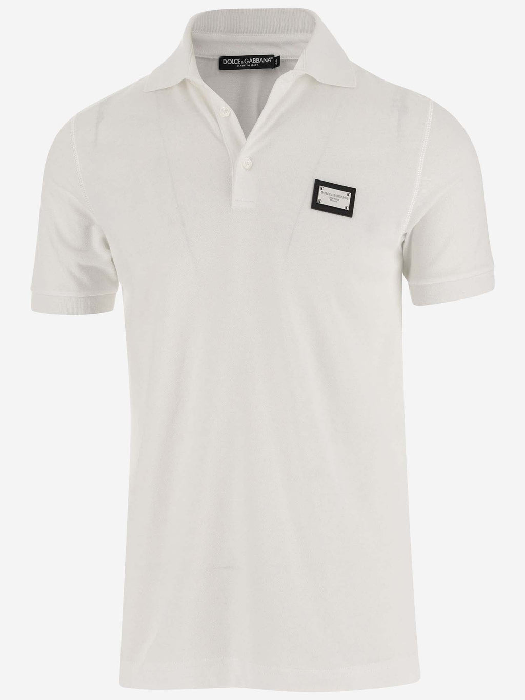 Dolce & Gabbana Cotton Polo Shirt With Logo