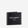 Dolce & Gabbana Calfskin Bifold Wallet With Logo
