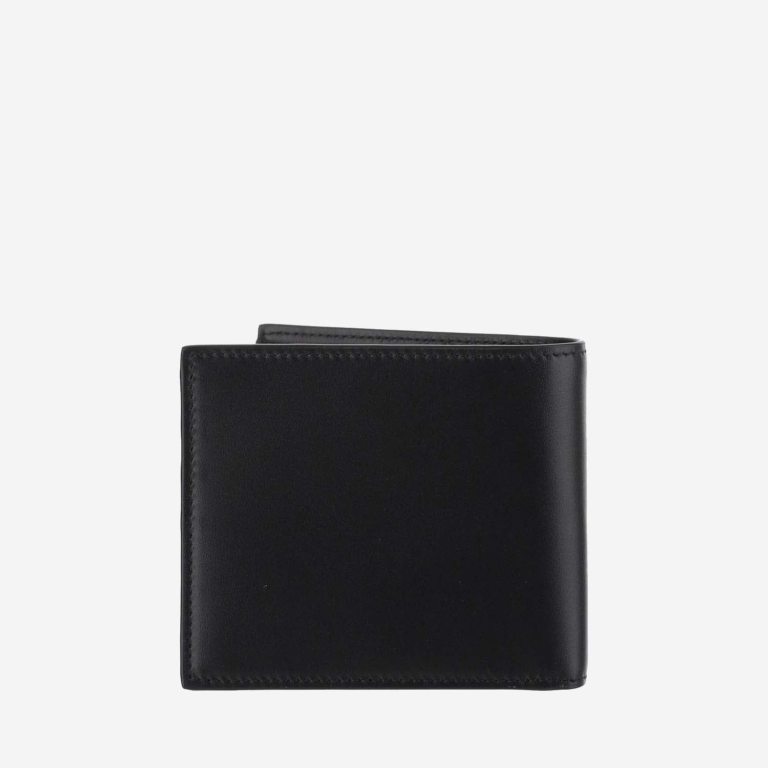 Dolce & Gabbana Calfskin Bifold Wallet With Logo