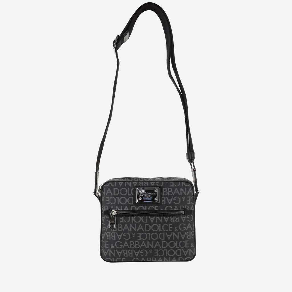 Dolce & Gabbana Coated Jacquard Shoulder Bag