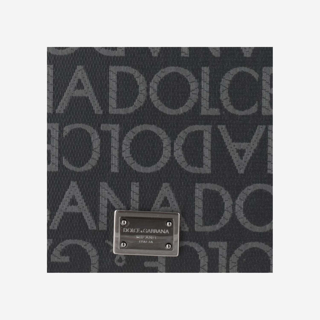 Dolce & Gabbana All Over Monogrammed Wallet