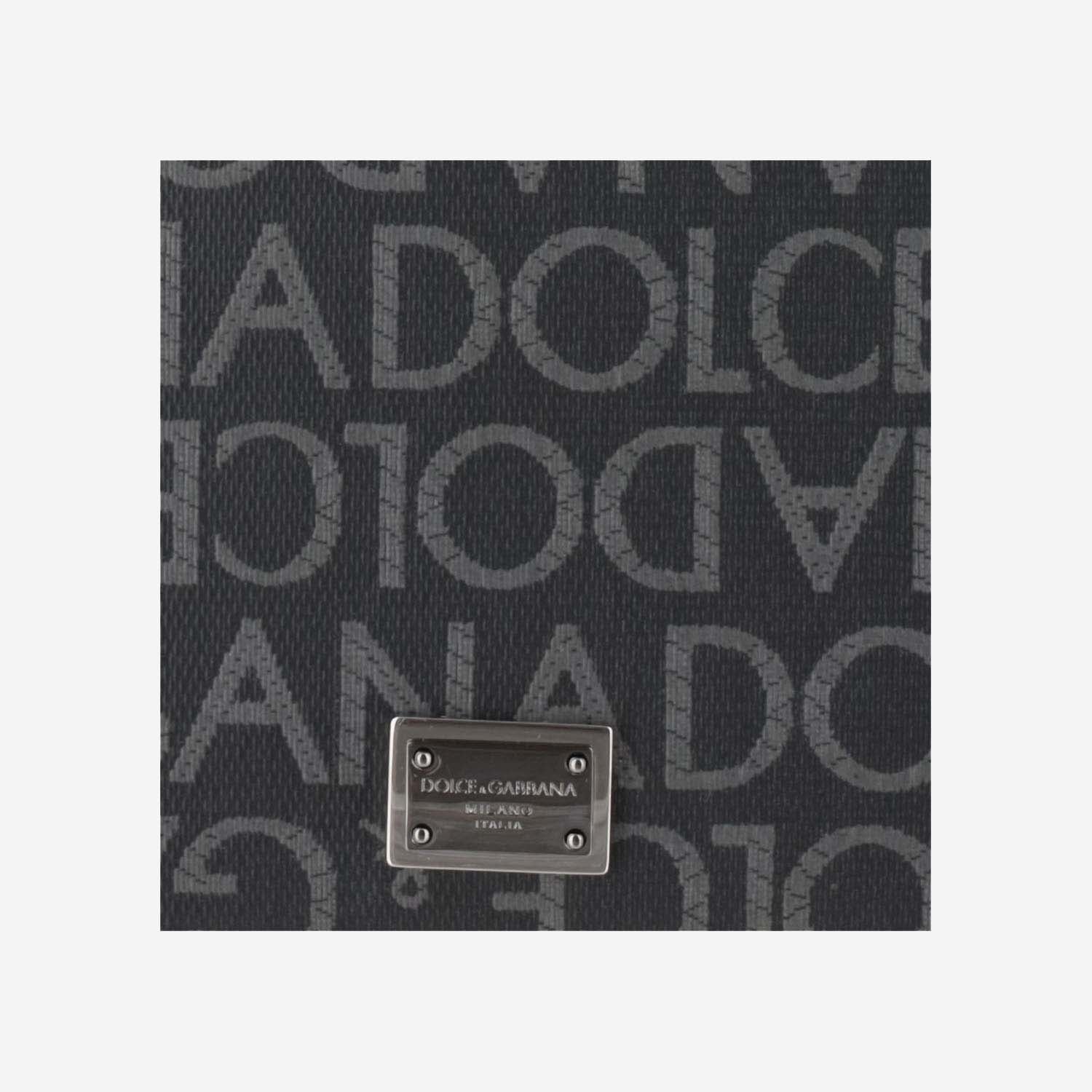 Dolce & Gabbana All Over Monogrammed Wallet