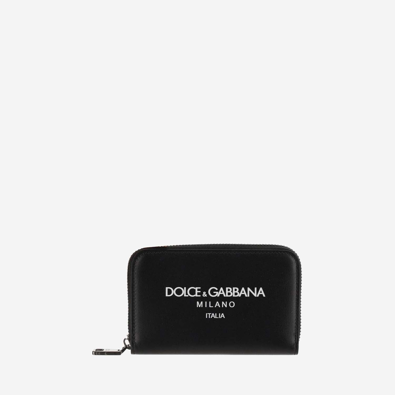 Dolce & Gabbana Leather Wallet With Logo